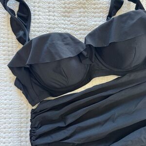 J.Crew Bikini Top and Bottom Set in black